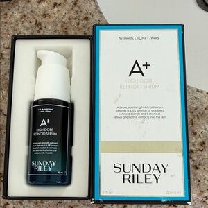 Sunday Riley A+ High-Dose Retinoid Serum - Black and White Packaging